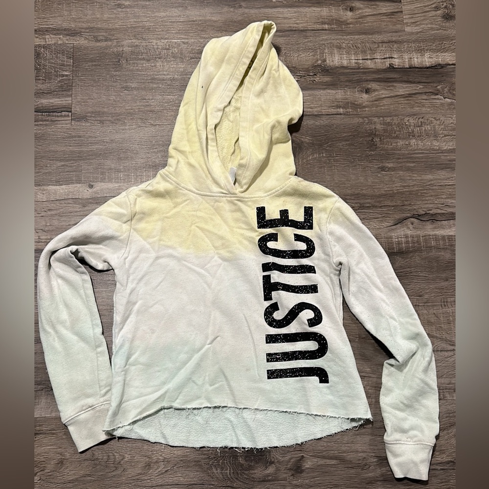 Crop hoodie size 10